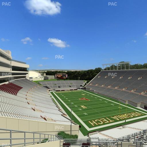 Lane Stadium - Section 510 Seat View