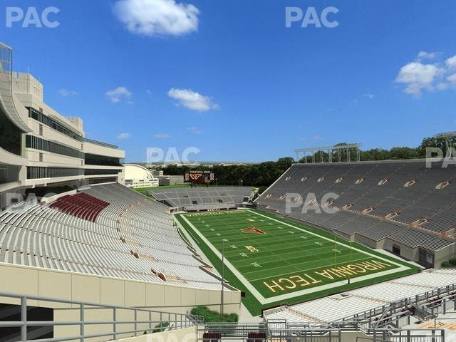 Lane Stadium - Section 510 Seat View