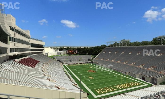 Lane Stadium - Section 510 Seat View