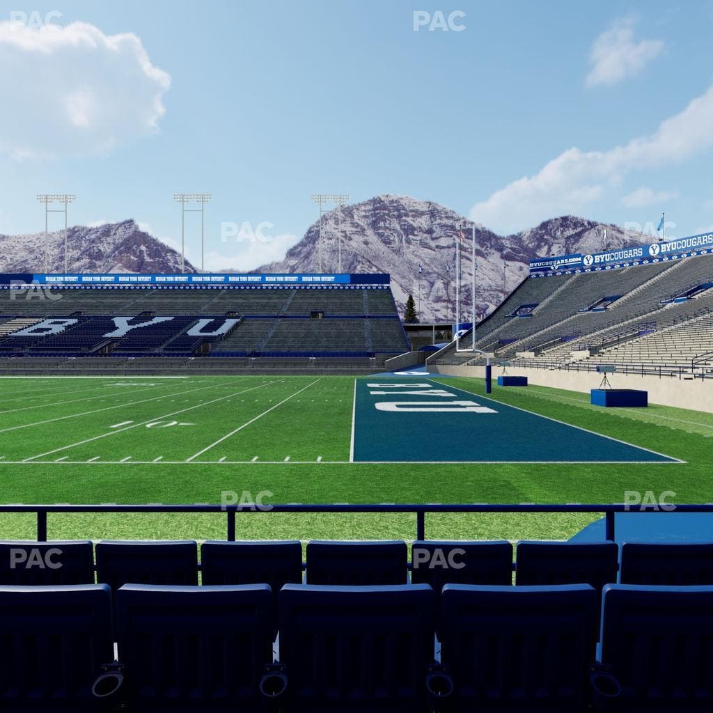 LaVell Edwards Stadium - Section 1 C Seat View