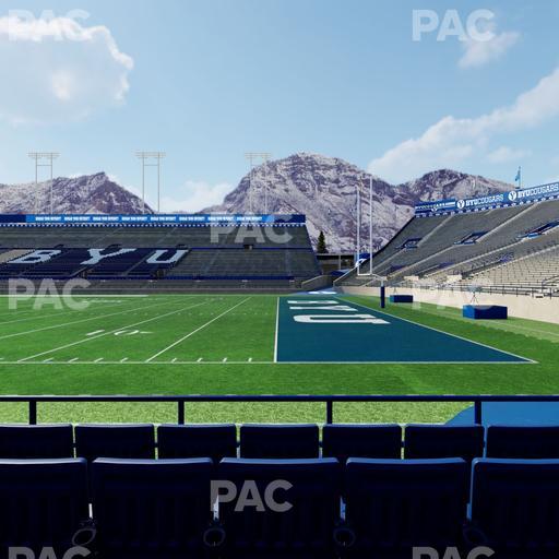 LaVell Edwards Stadium - Section 1 C Seat View