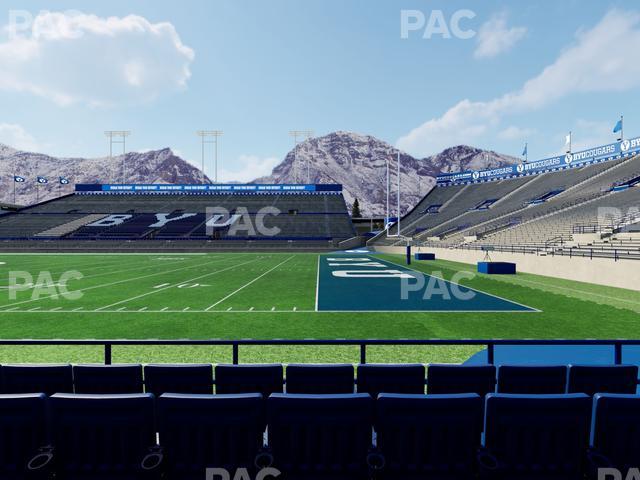 LaVell Edwards Stadium - Section 1 C Seat View