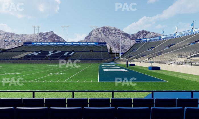 LaVell Edwards Stadium - Section 1 C Seat View
