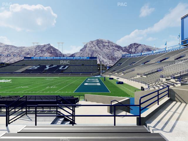 LaVell Edwards Stadium - Section 1 Seat View