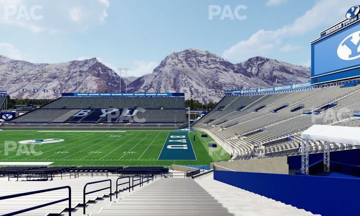 LaVell Edwards Stadium - Section 1 Seat View