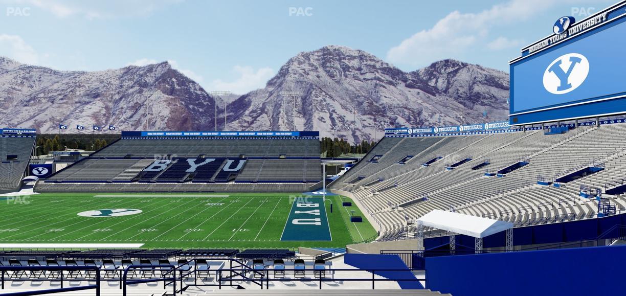 LaVell Edwards Stadium - Section 101 Seat View