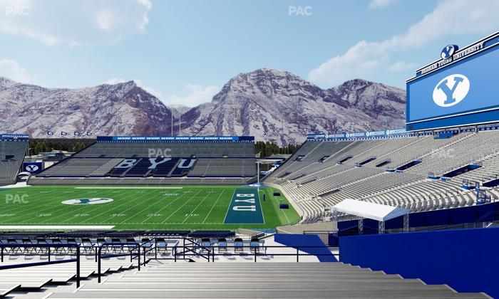 LaVell Edwards Stadium - Section 101 Seat View