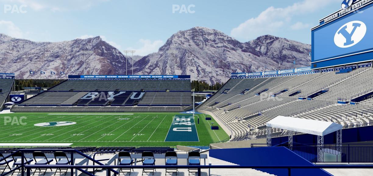LaVell Edwards Stadium - Section 101 Seat View