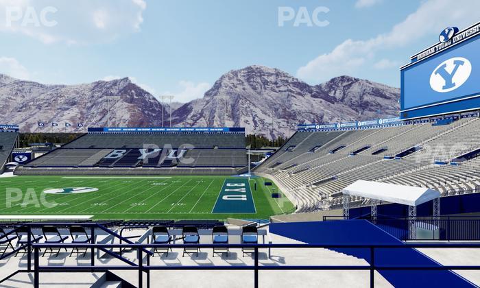 LaVell Edwards Stadium - Section 101 Seat View