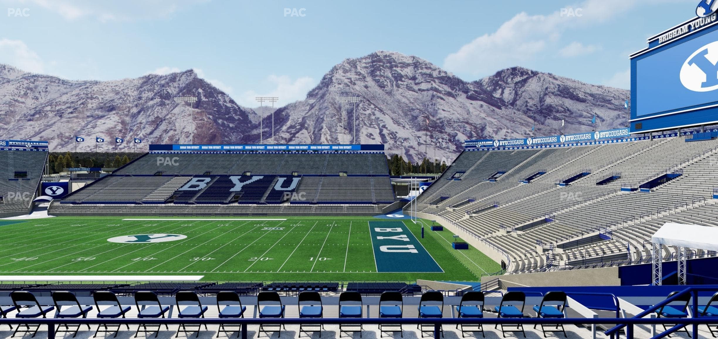LaVell Edwards Stadium - Section 102 Seat View
