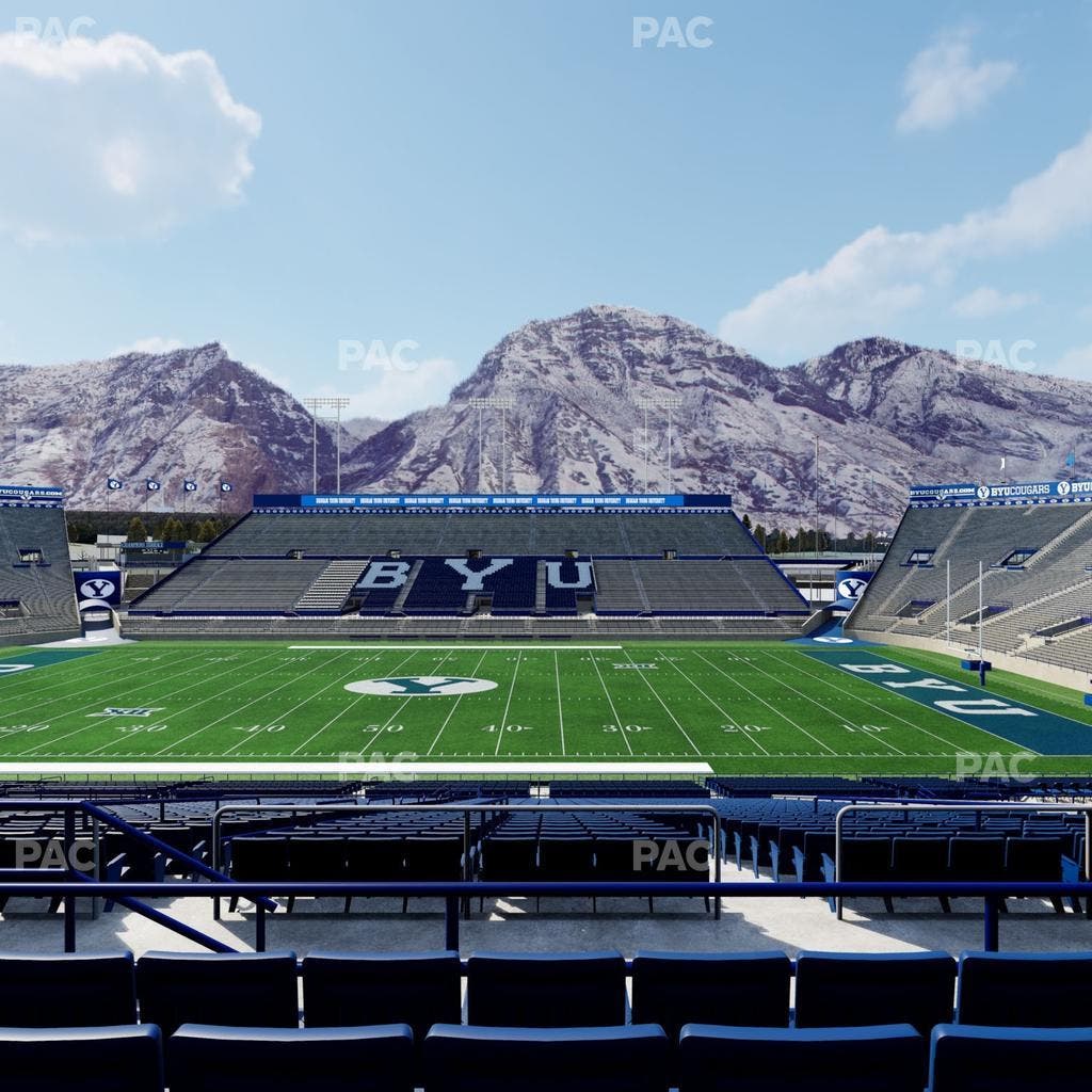 LaVell Edwards Stadium - Section 104 Seat View