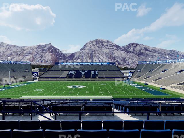 LaVell Edwards Stadium - Section 104 Seat View