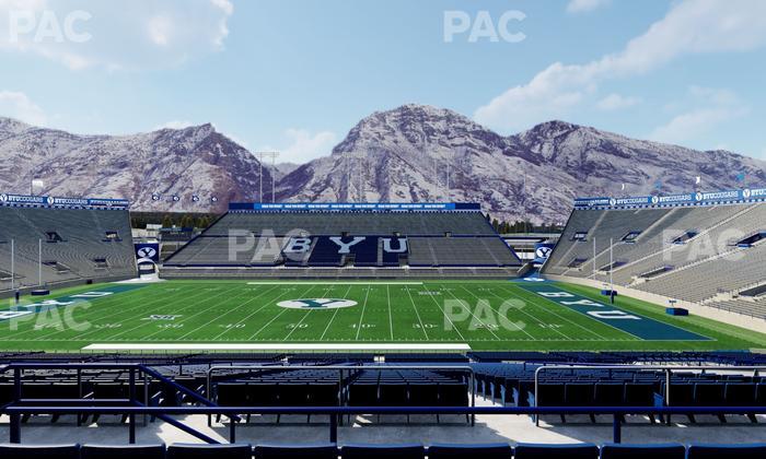 LaVell Edwards Stadium - Section 104 Seat View