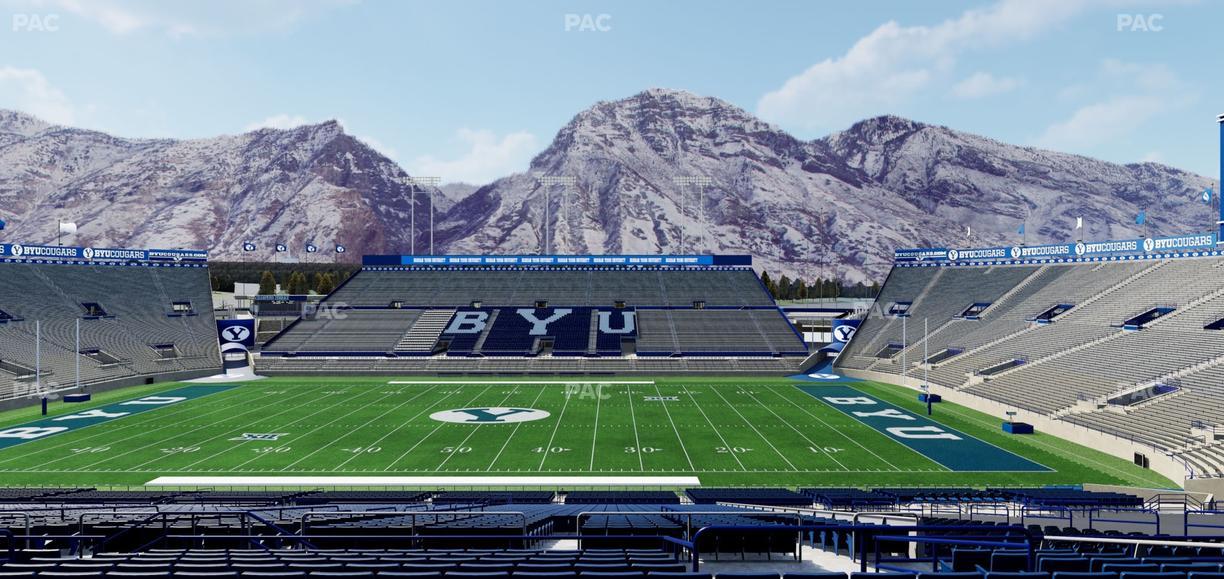 LaVell Edwards Stadium - Section 104 Seat View