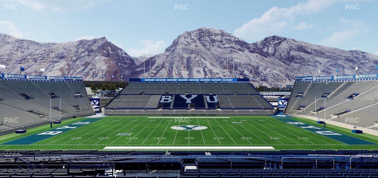 LaVell Edwards Stadium - Section 105 Seat View