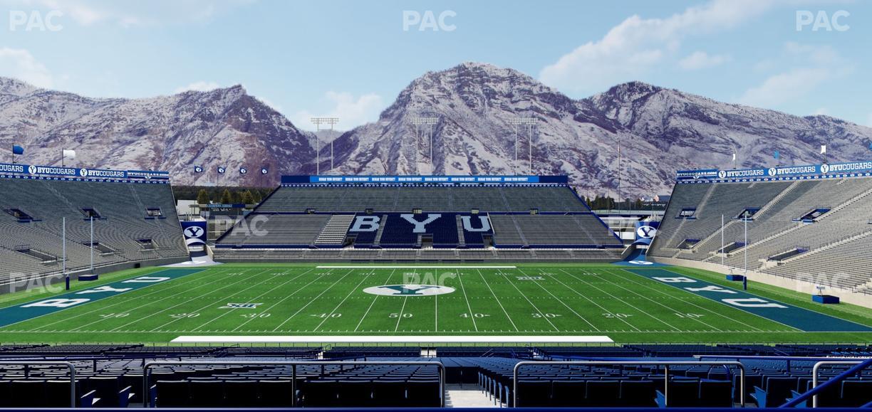 LaVell Edwards Stadium - Section 105 Seat View