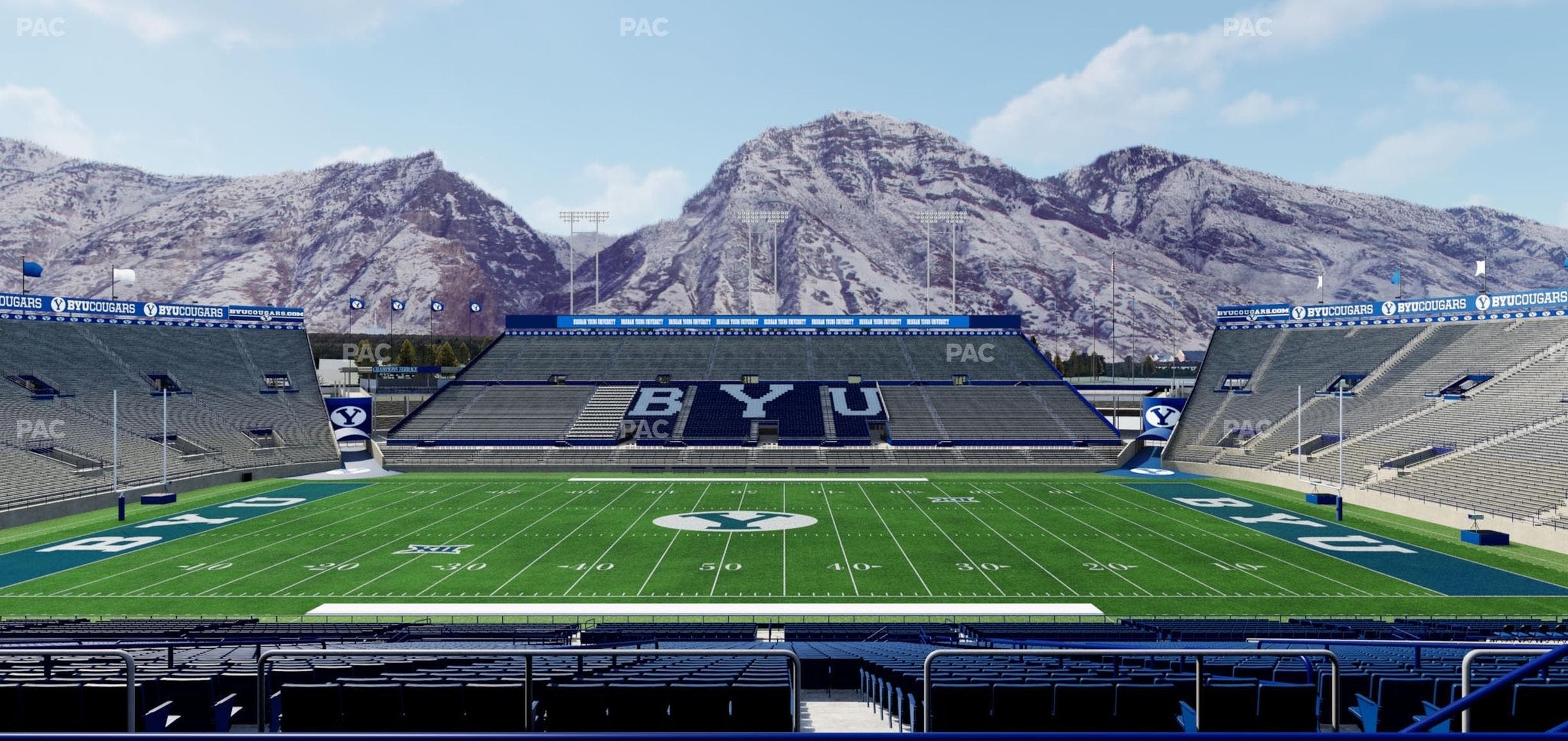 LaVell Edwards Stadium - Section 105 Seat View