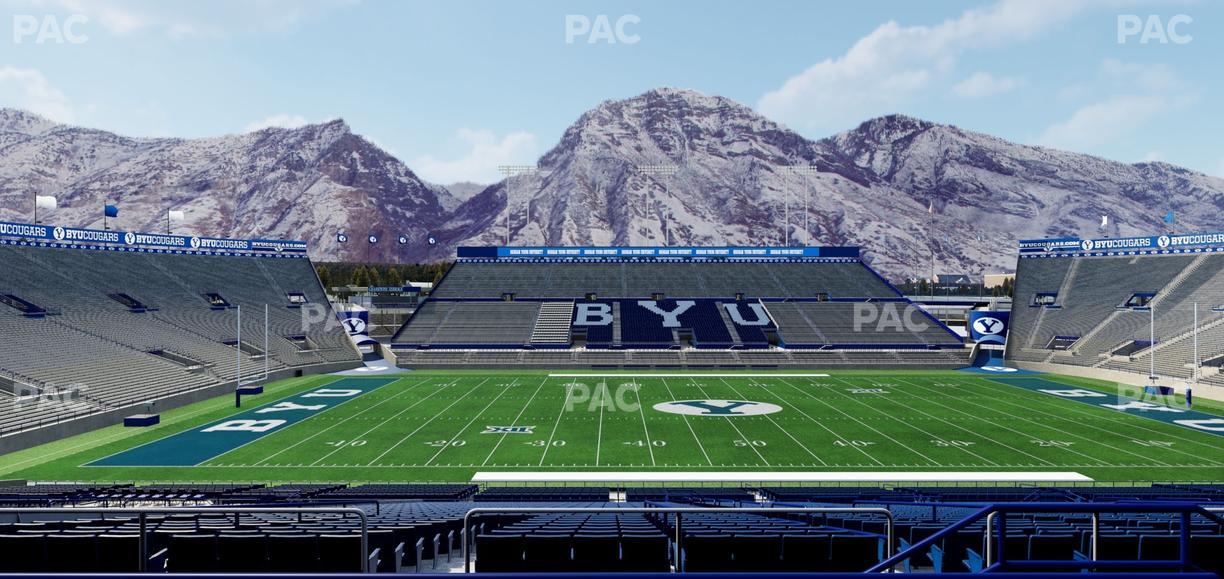 LaVell Edwards Stadium - Section 106 Seat View