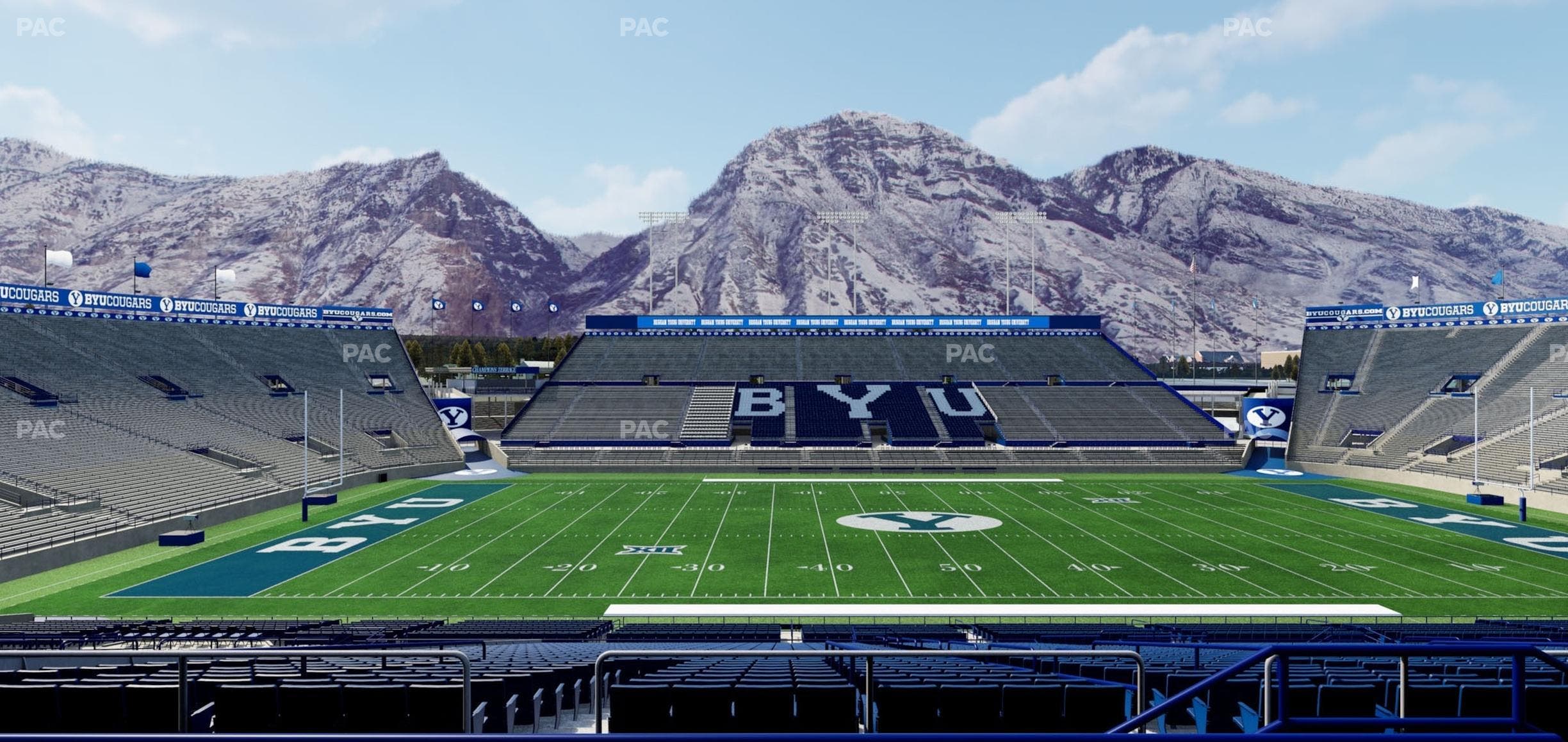 LaVell Edwards Stadium - Section 106 Seat View