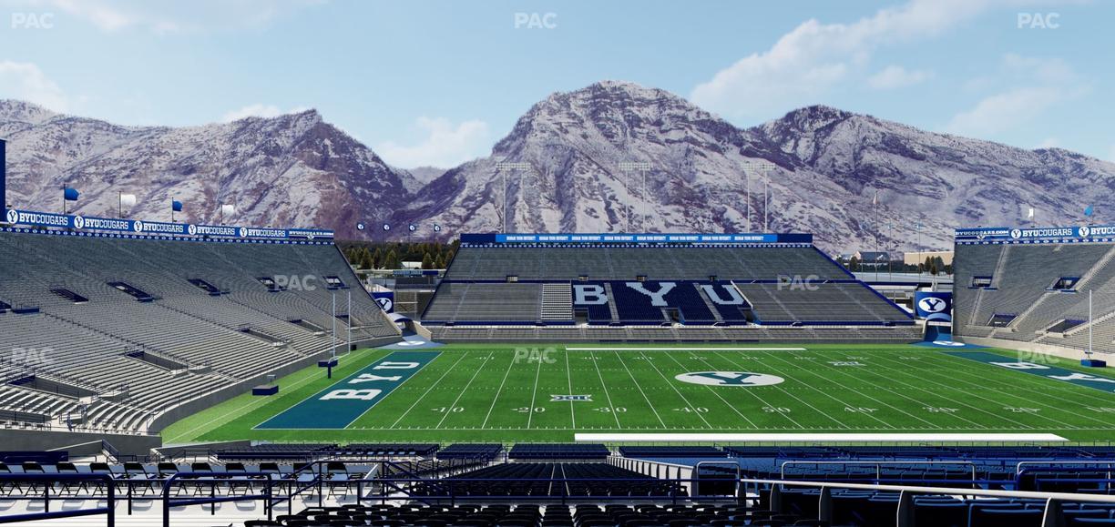 LaVell Edwards Stadium - Section 107 Seat View