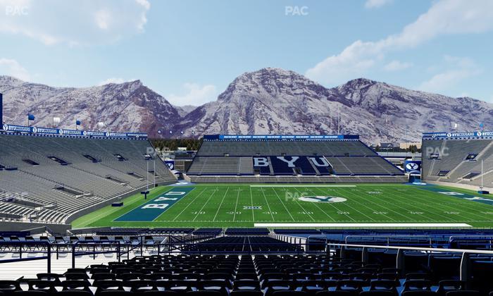 LaVell Edwards Stadium - Section 107 Seat View