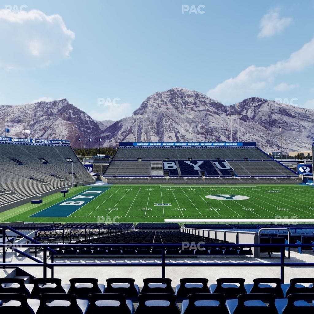 LaVell Edwards Stadium - Section 107 Seat View