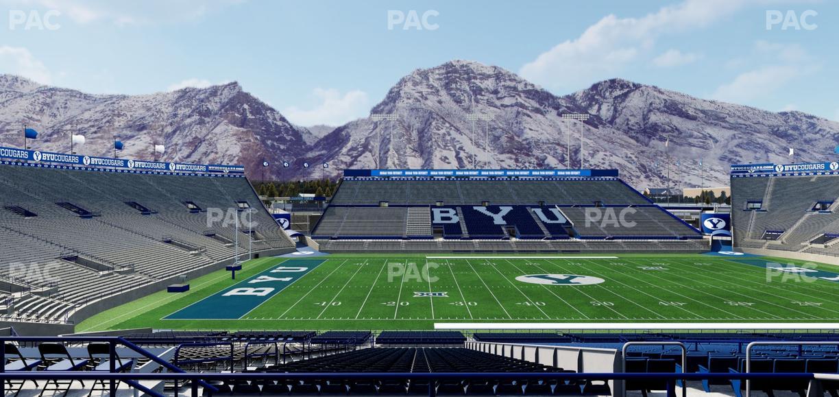 LaVell Edwards Stadium - Section 107 Seat View