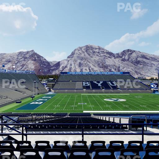 LaVell Edwards Stadium - Section 107 Seat View