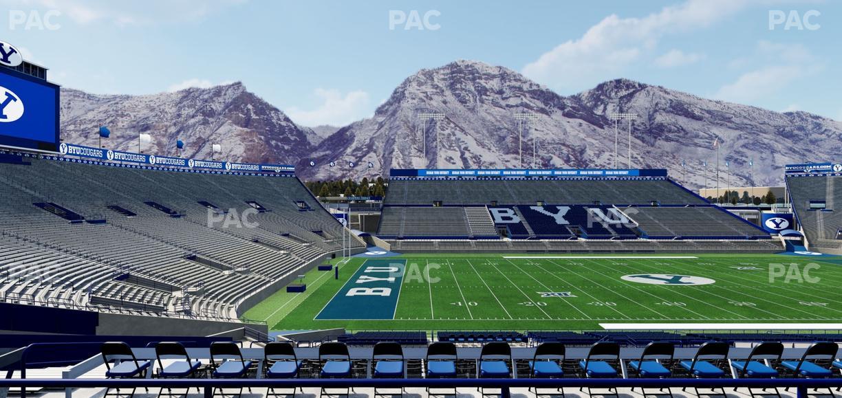 LaVell Edwards Stadium - Section 108 Seat View