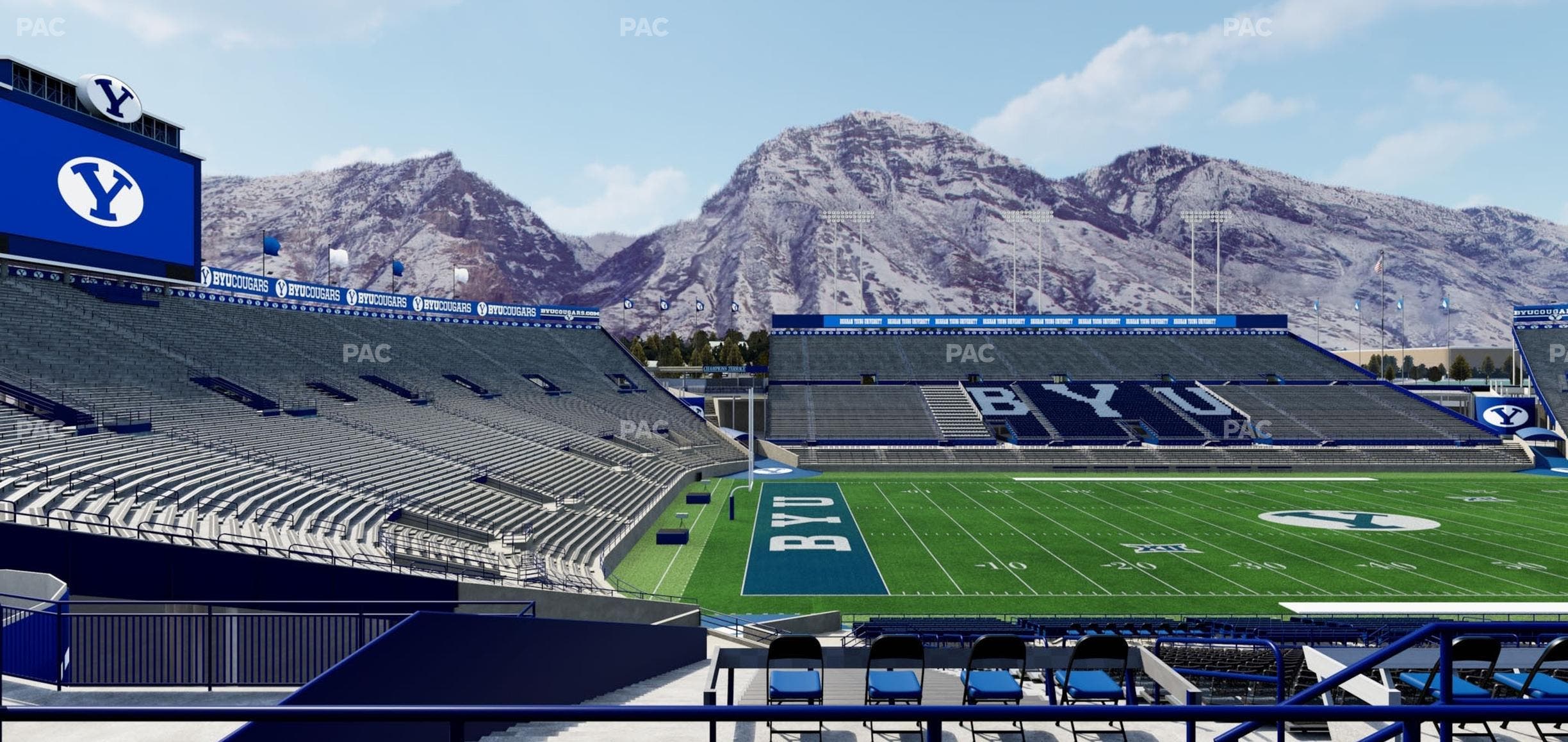 LaVell Edwards Stadium - Section 109 Seat View