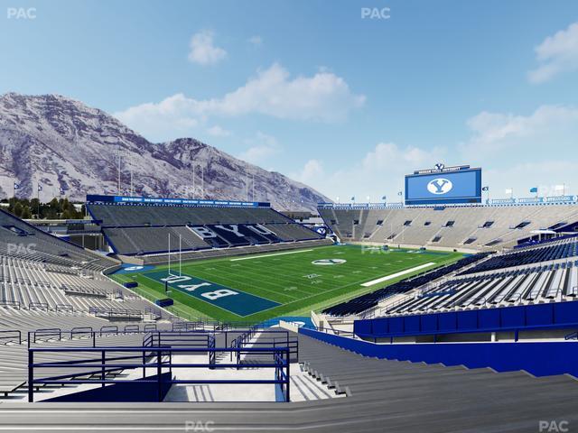 LaVell Edwards Stadium - Section 121 Seat View
