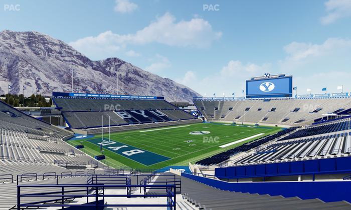 LaVell Edwards Stadium - Section 121 Seat View