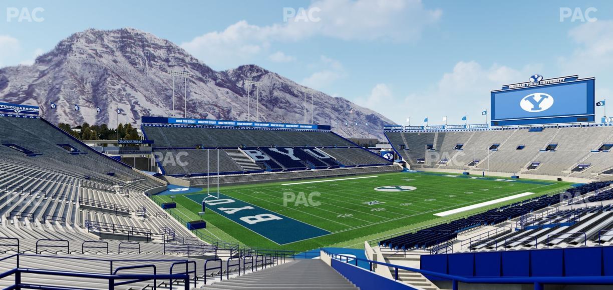 LaVell Edwards Stadium - Section 121 Seat View