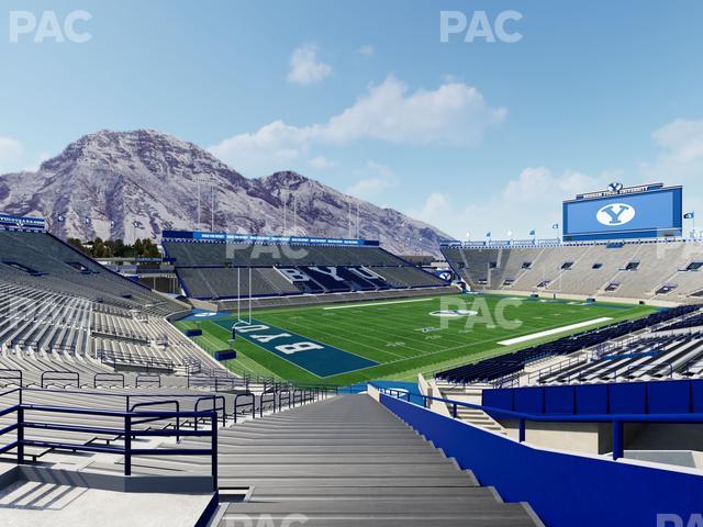 LaVell Edwards Stadium - Section 121 Seat View