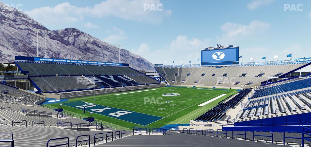 LaVell Edwards Stadium - Section 122 Seat View
