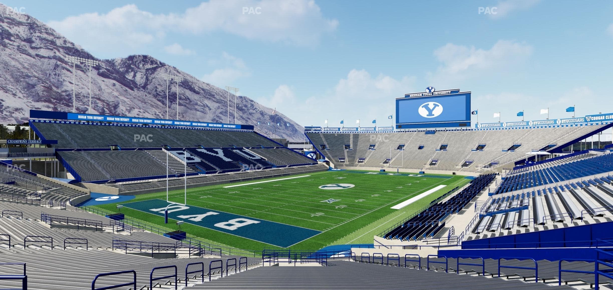 LaVell Edwards Stadium - Section 122 Seat View
