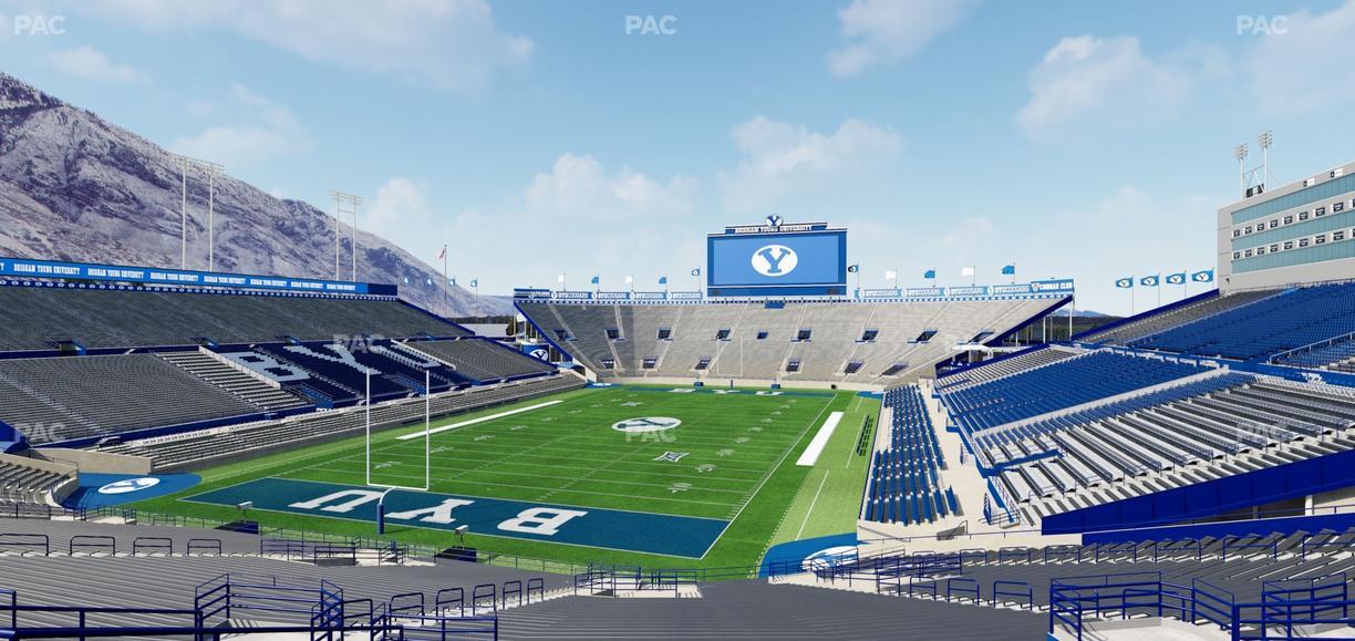 LaVell Edwards Stadium - Section 123 Seat View
