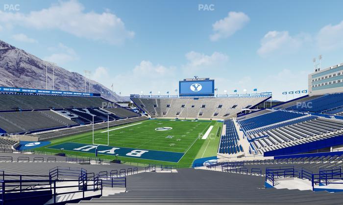 LaVell Edwards Stadium - Section 123 Seat View