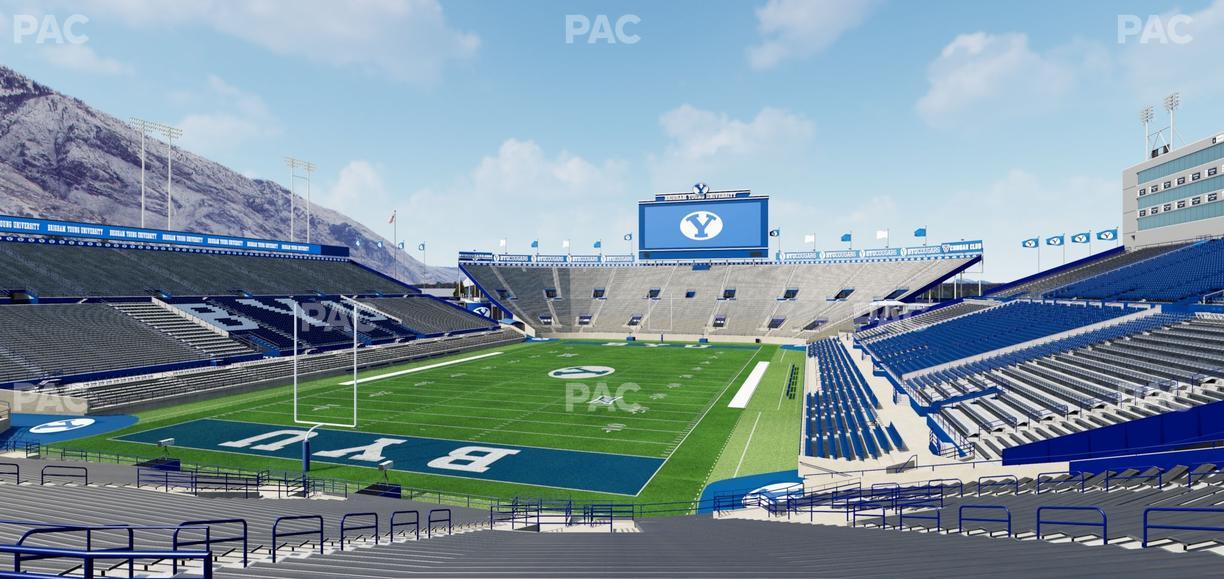 LaVell Edwards Stadium - Section 123 Seat View