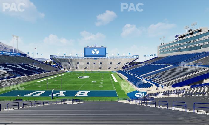 LaVell Edwards Stadium - Section 124 Seat View