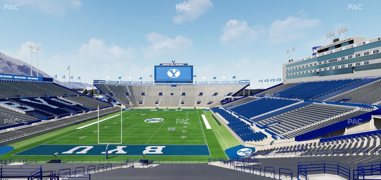 LaVell Edwards Stadium - Section 124 Seat View