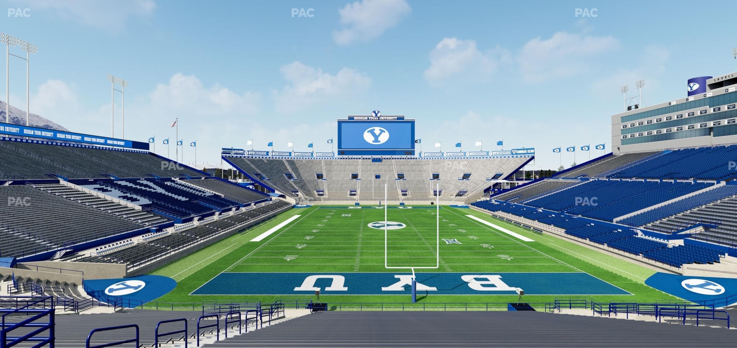 LaVell Edwards Stadium - Section 125 Seat View