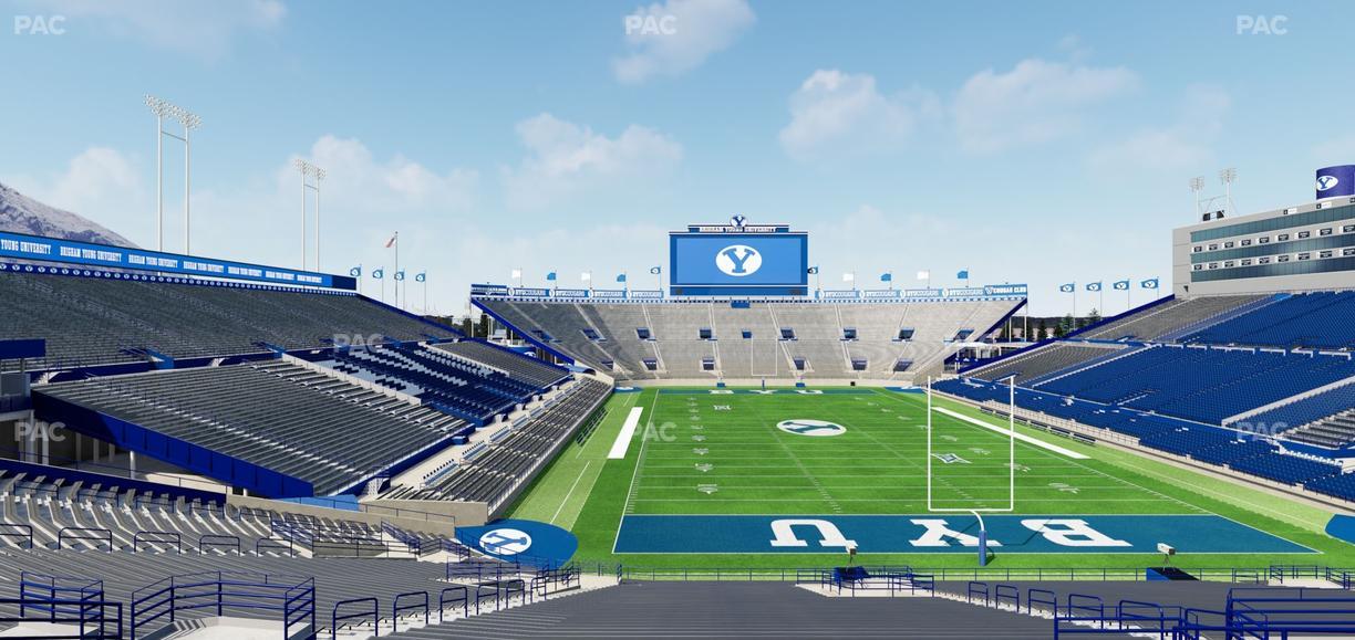 LaVell Edwards Stadium - Section 126 Seat View
