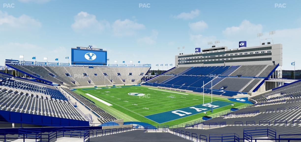 LaVell Edwards Stadium - Section 128 Seat View