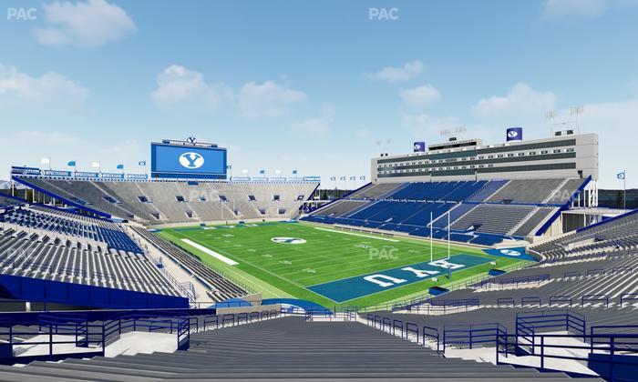LaVell Edwards Stadium - Section 128 Seat View