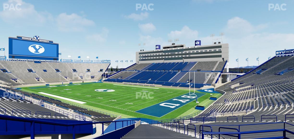 LaVell Edwards Stadium - Section 129 Seat View