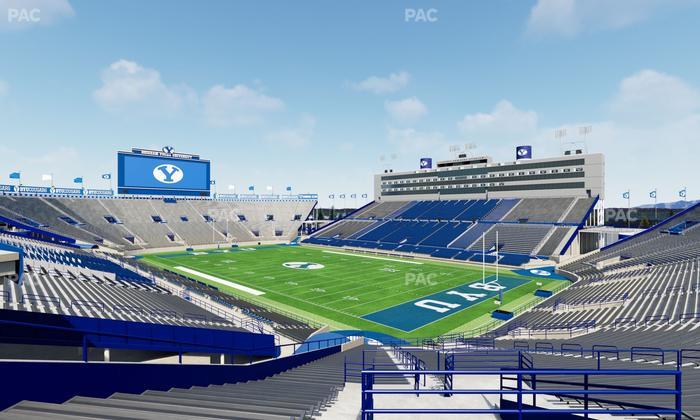 LaVell Edwards Stadium - Section 129 Seat View