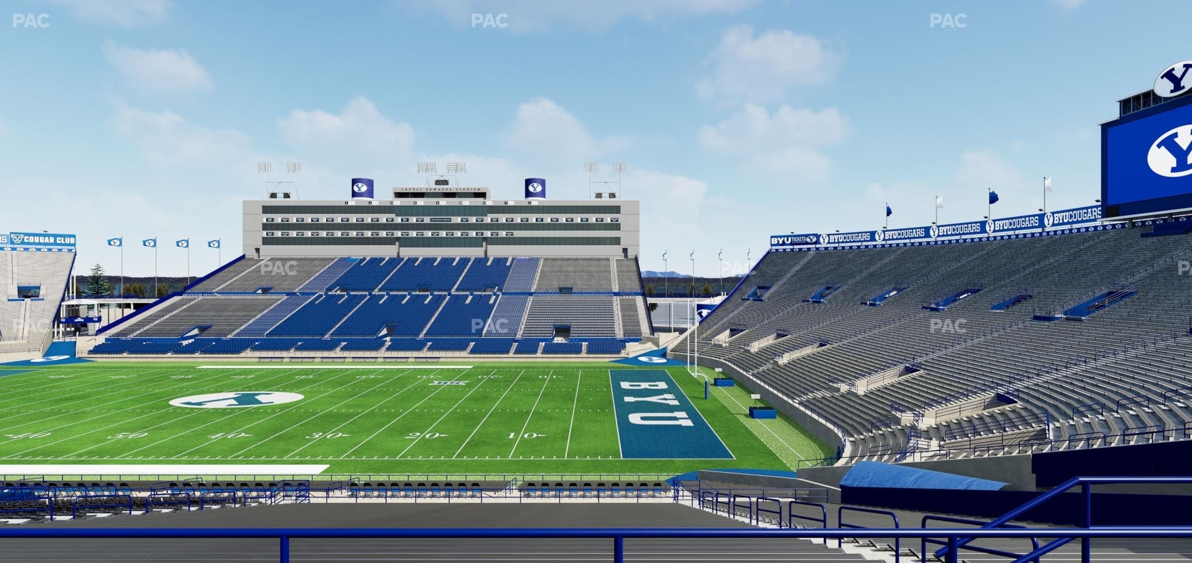 LaVell Edwards Stadium - Section 132 Seat View