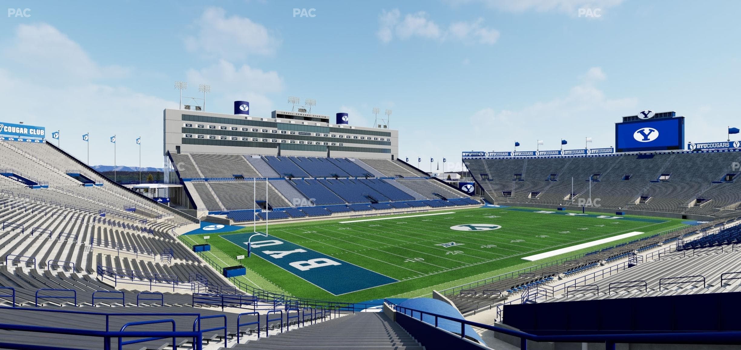 LaVell Edwards Stadium - Section 141 Seat View
