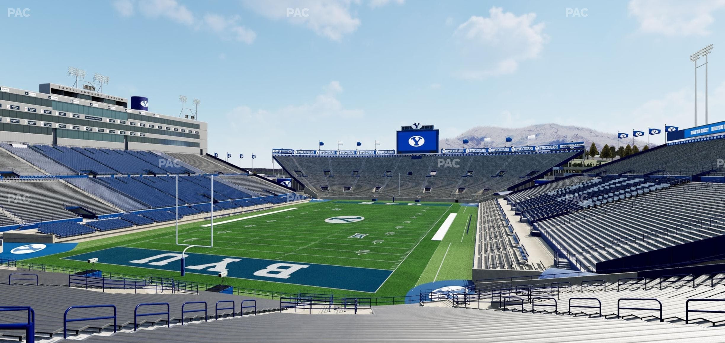 LaVell Edwards Stadium - Section 143 Seat View
